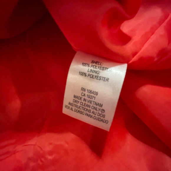 Chelsea Rose Coral Textured Dress 12 FREE SHIP - Picture 5 of 5